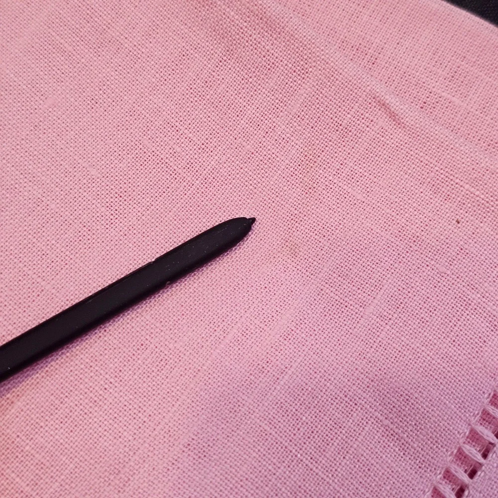 Sferra Pink Linen Hemstitch Napkins Set of 3 Square 20in Classic Table Linens